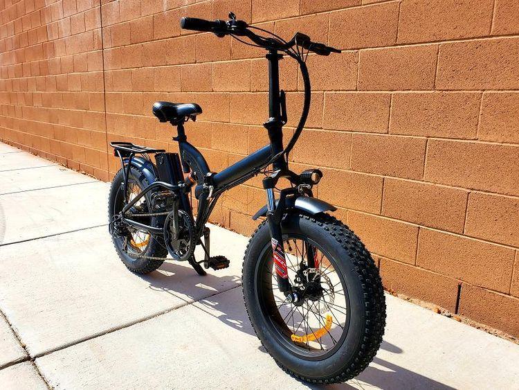 electric foldable fat bike