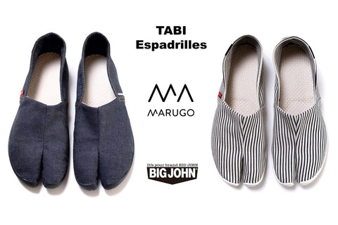 MARUGO × BIG JOHN 足袋エスパドリーユ