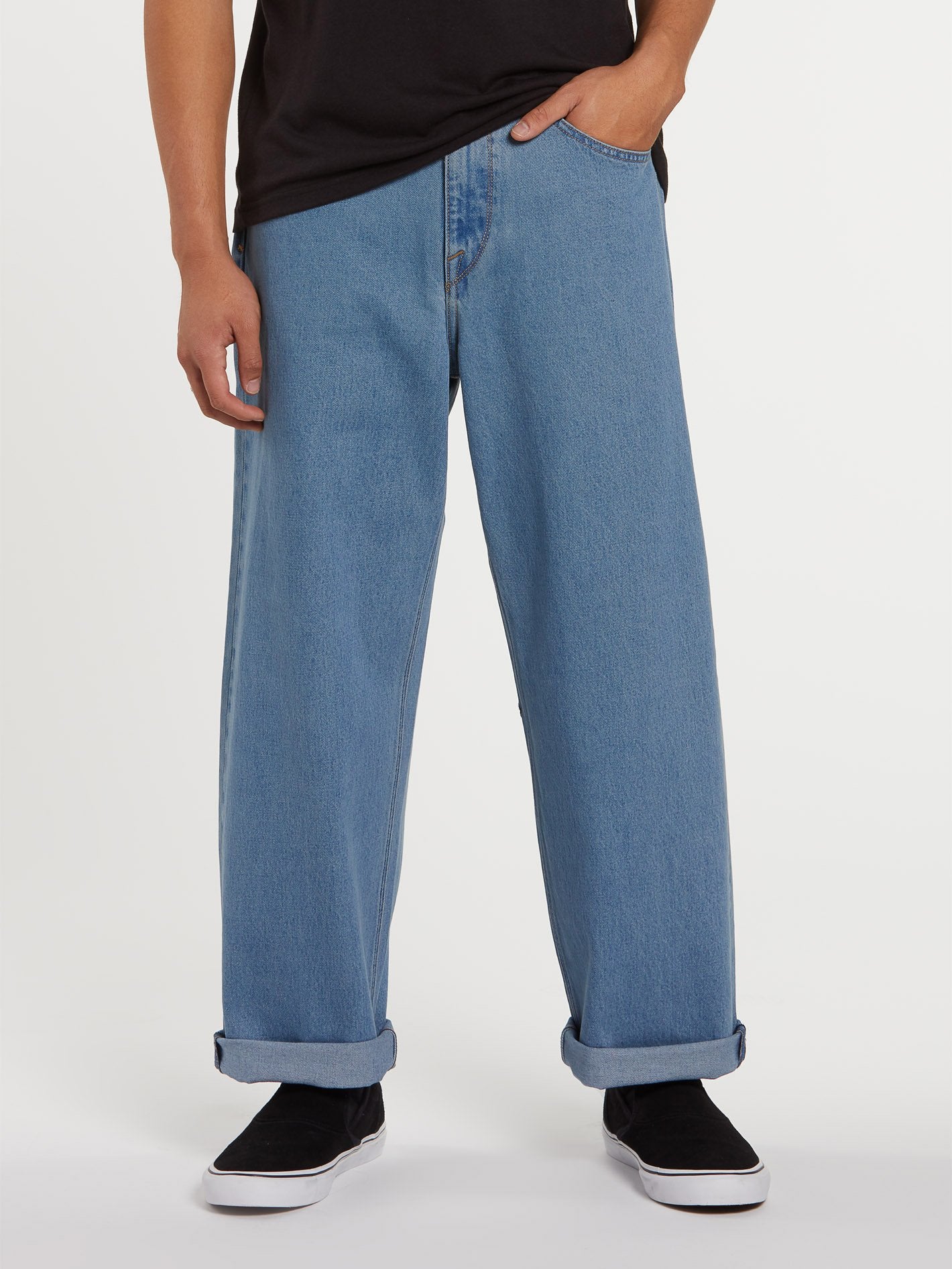 Billow Pant Denim - BLUE – Volcom United Kingdom