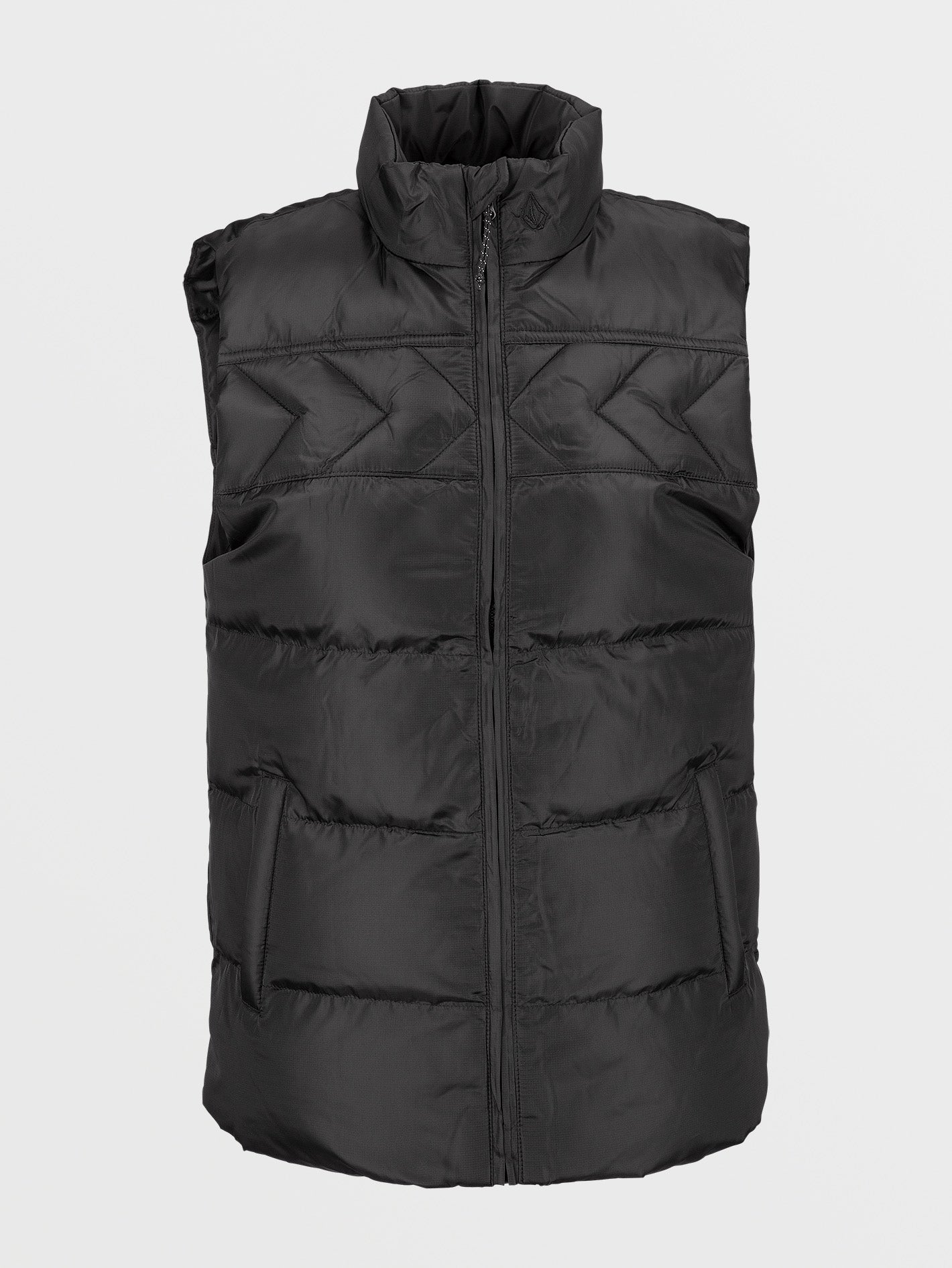 Women's Volcom Stone Castine Puff Vest - BLACK