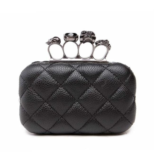 gray evening clutch