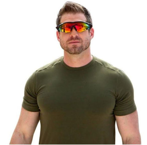 Orange Tac Glasses