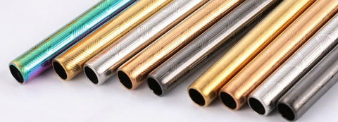 Multi Color Metal Straw