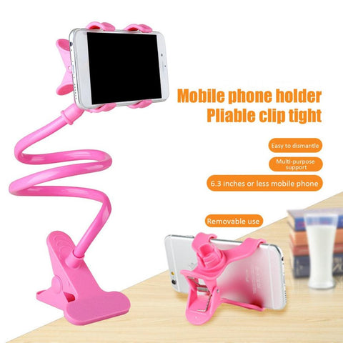Pink Bed Phone Holder