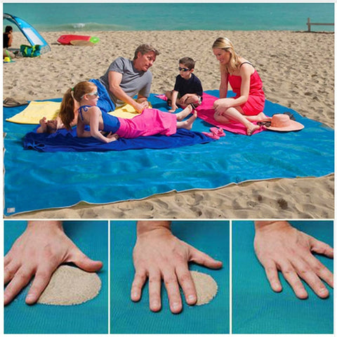 Blue Beach Mat