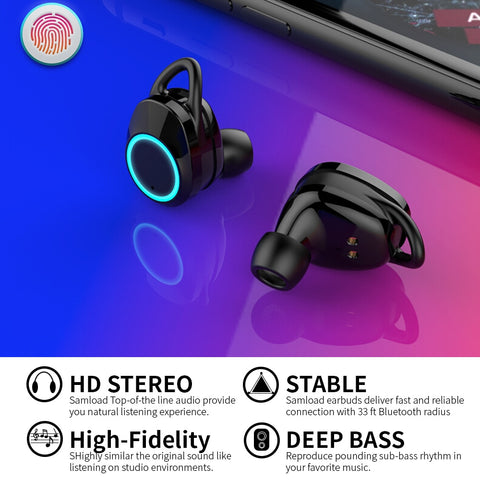 Waterproof Wireless Earbuds Function