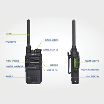 Radiored > Radios Portatiles > Radio analógico portátil HYTERA