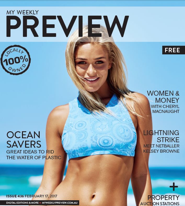 Frontcover MWP, sunshine coast, sustainable swimwear, oceanzen bikini