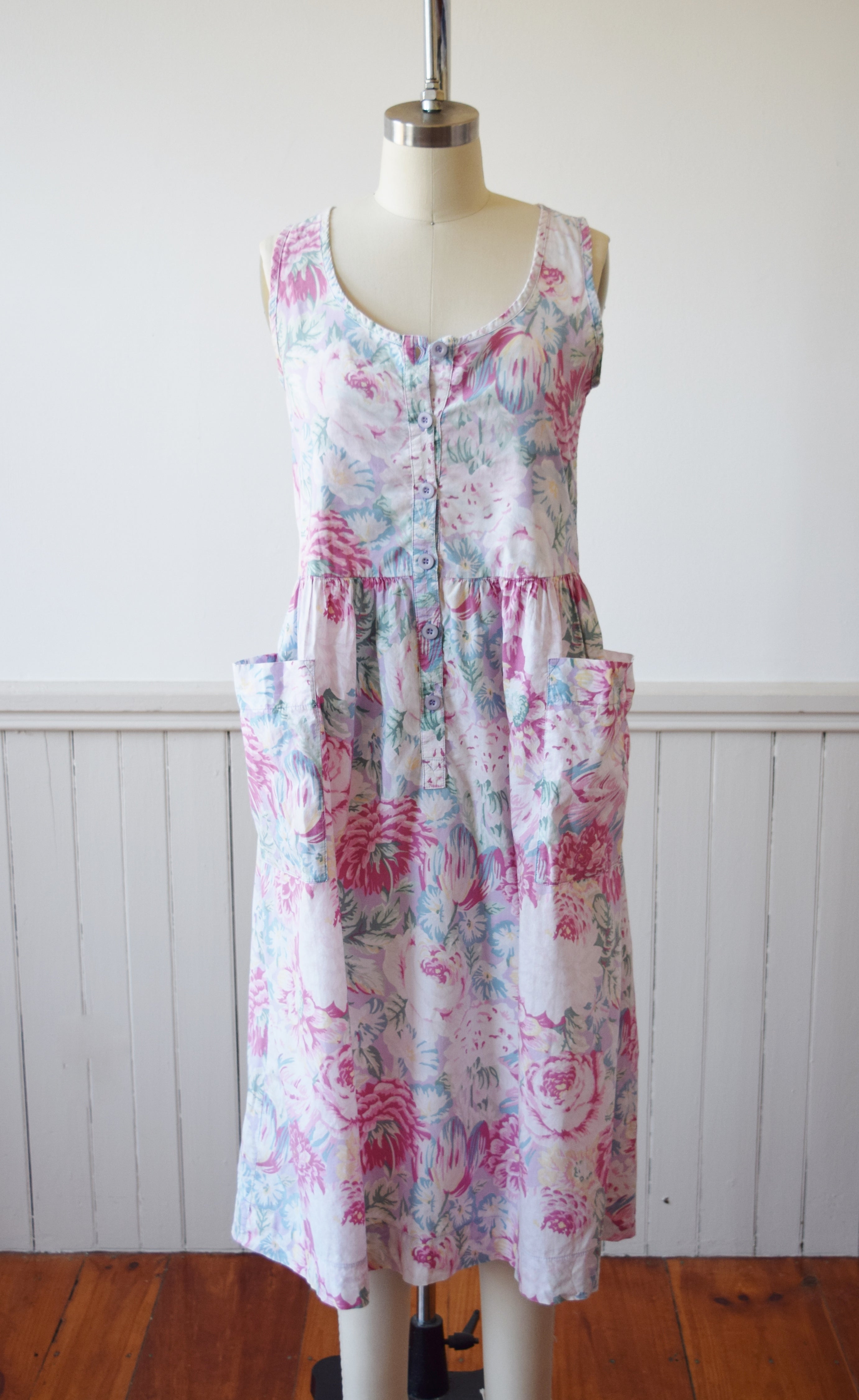 Laura Ashley Pocket Floral Dress | 1980s | S — we, mcgee