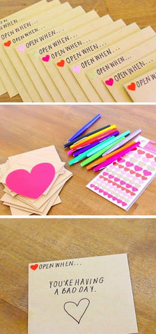 valentine's day for him messages in envelopes