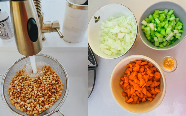 Ham & Pea Soup ingredients