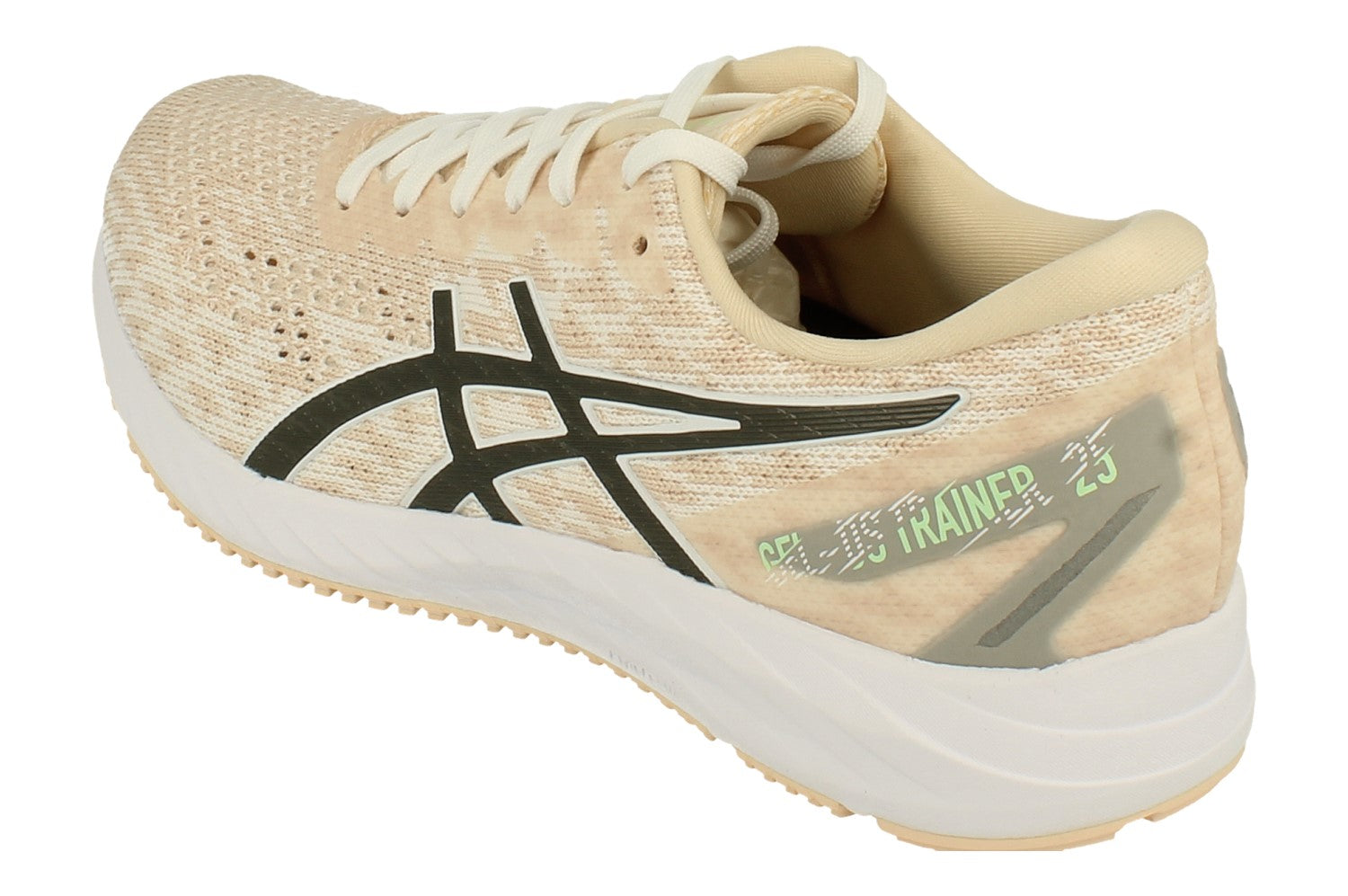 Buy Asics Gel Ds Trainer 25 Womens 1012a579 Uk 8 Us 10 Eu 42 White Gun Metal 100 100 Free Uk Delivery Super Fast Euro Usa Delivery Kicksworldwide