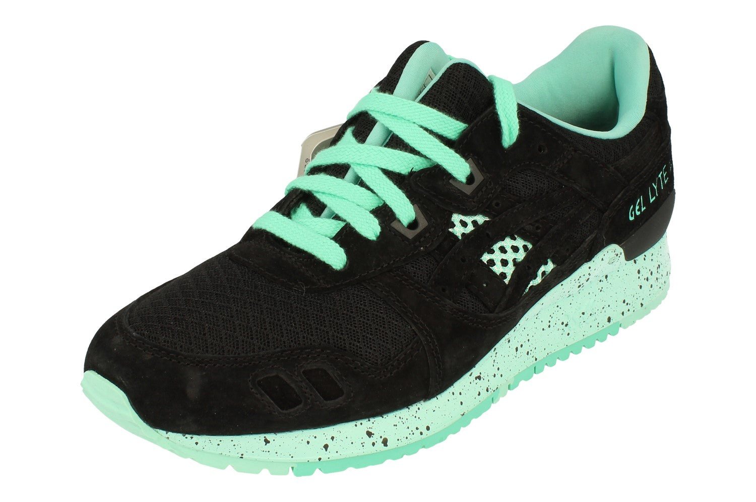 asics gel lyte iii black mint