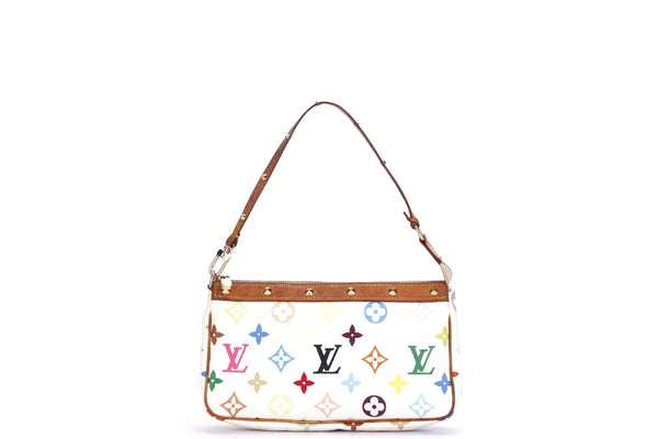 louis vuitton m81633 mini pochette accessories (sf3282) monogram canvas,  with dust cover & box