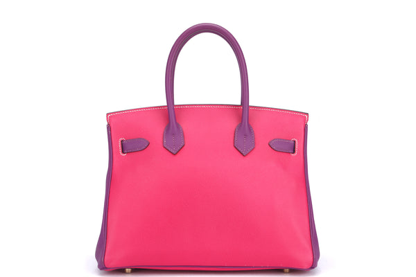 Hermes Birkin Anemone 35cm, Togo with Palladium Hardware