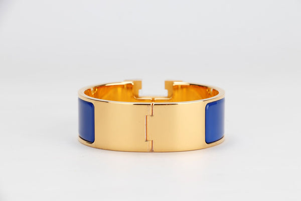 Hermes Rose Delirium Clic Clac H Narrow Enamel Bracelet PM RGHW – Madison  Avenue Couture