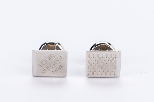 Louis Vuitton Lv Initiales Mother-of-pearl Cufflinks