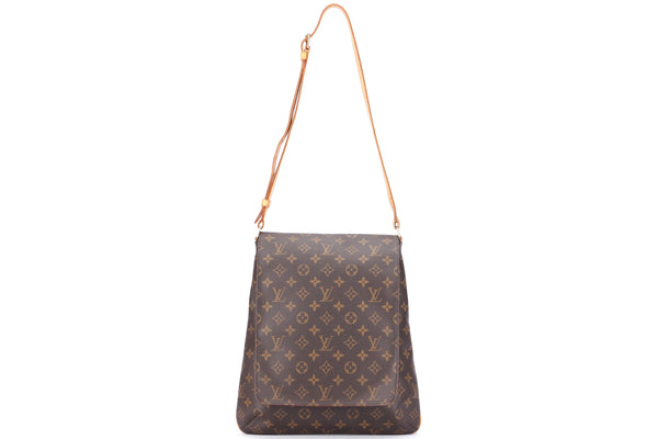 louis vuitton galleria monogram hobo bag, w39cm, with dust cover