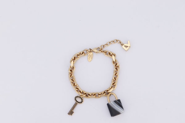 Louis Vuitton M0980A My LV Chain Bracelet , Gold, One Size