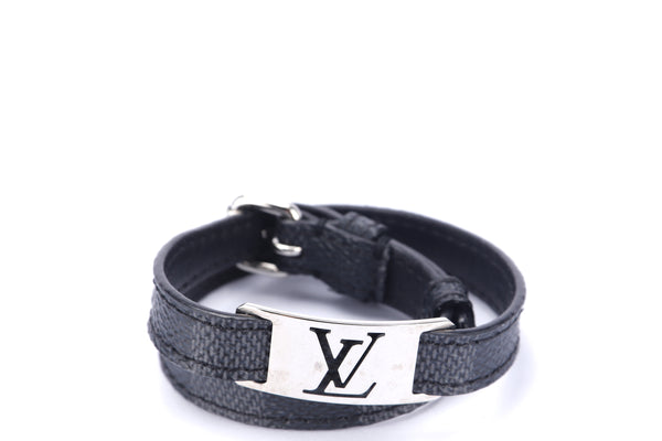 Louis Vuitton Vintage - Logomania Bracelet - Gold Silver - LV Bracelet -  Luxury High Quality - Avvenice