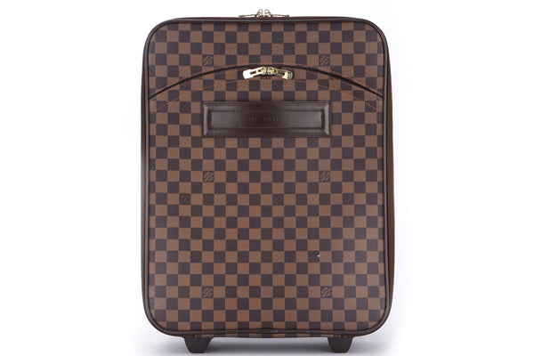 Louis Vuitton Pegase 55 Roller Bagage Koffer Carry On Brown 