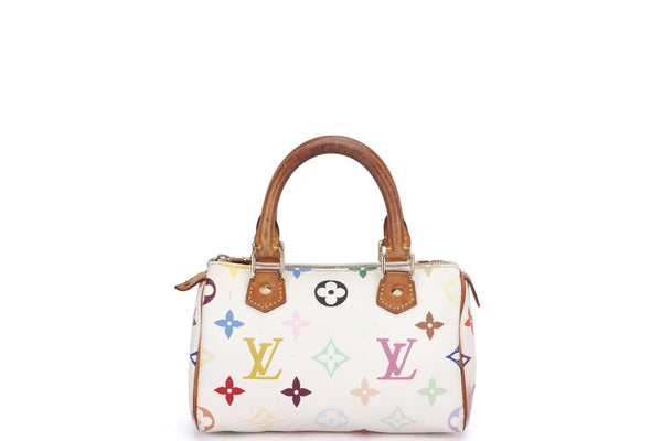 Louis Vuitton Black Monogram Multicolore Coated Canvas Mini Speedy