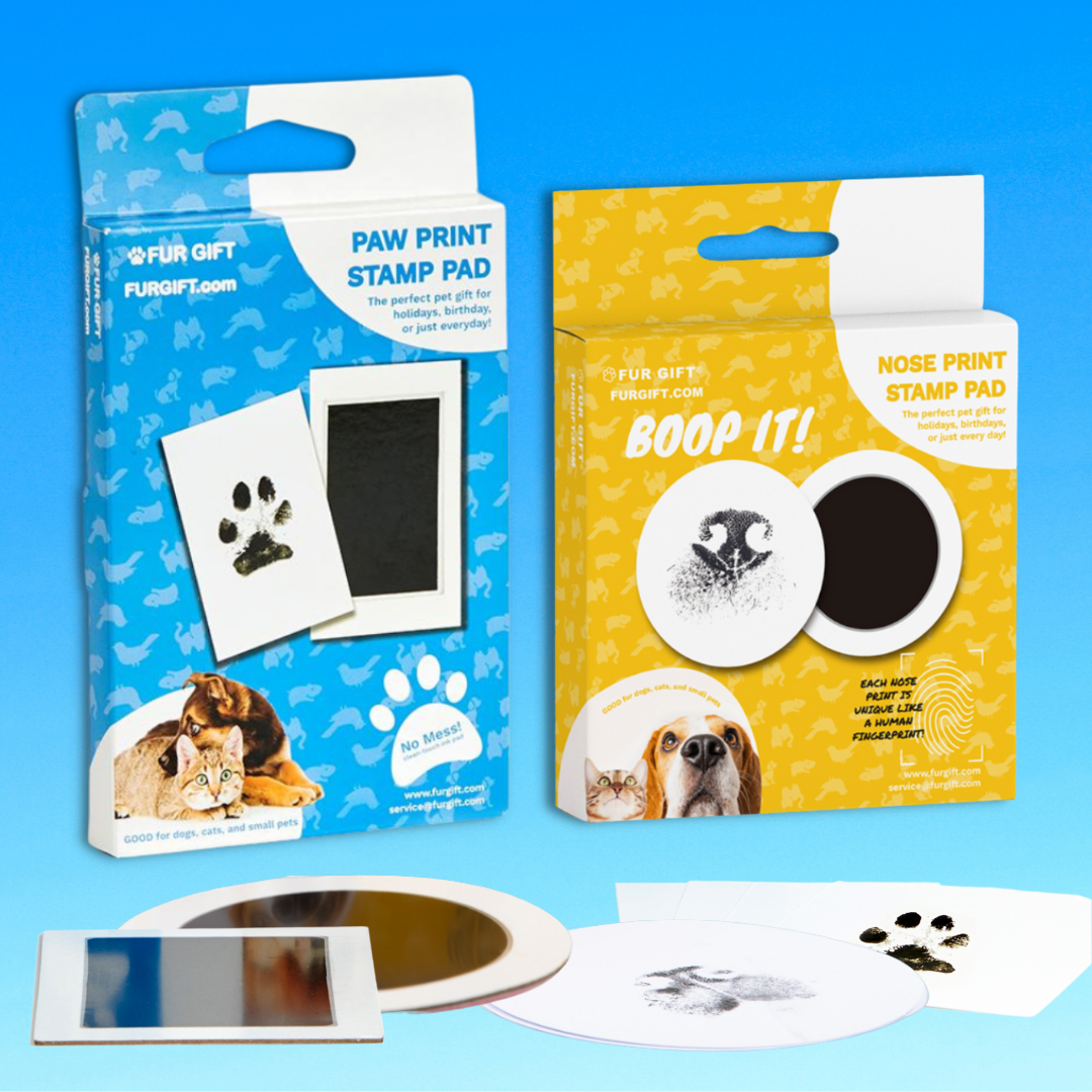 Pearhead Pet Paw Print Clean-Touch Ink Pad and Imprint Cards, Cats