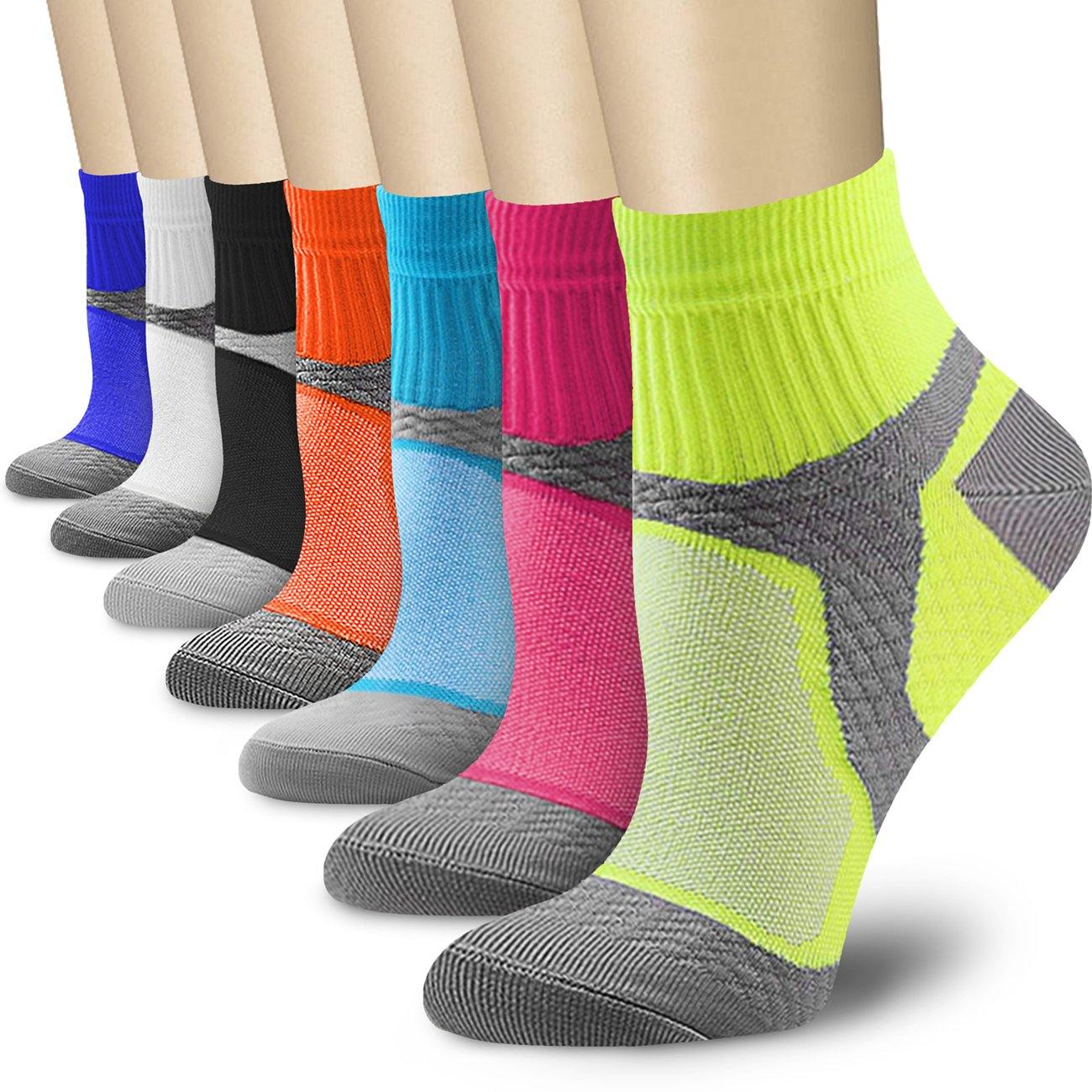 Men & Women Ankle Compression Socks 15-20 mmHg | Charmking – CHARMKING