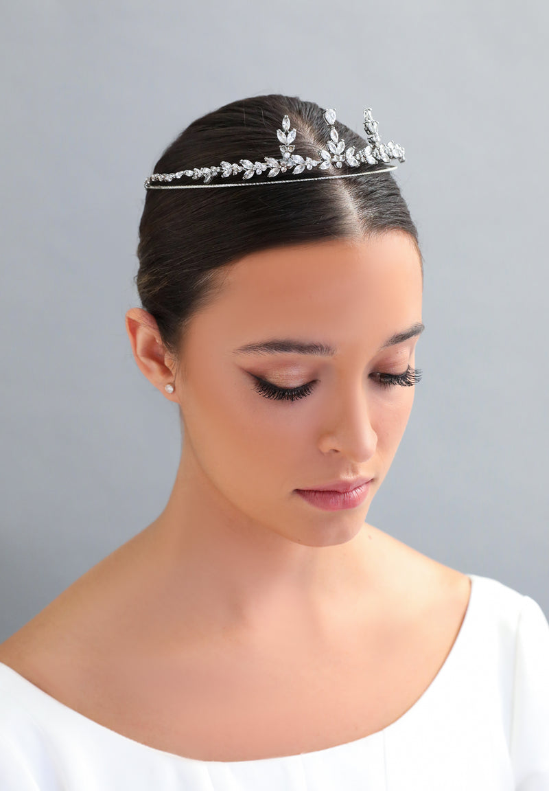 DE NOVIA TIARA Y CRISTAL Victoria