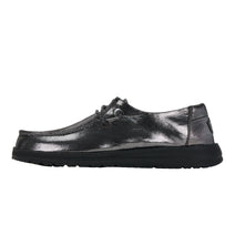 Wendy Metallic Shine - Black/Black Nav Image 1