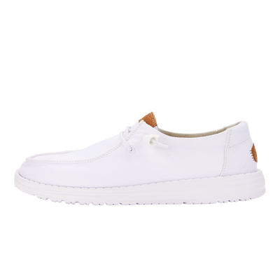 Hey Dude Women's Wendy Stretch Sparkling White Size 8 Gently for sale  online