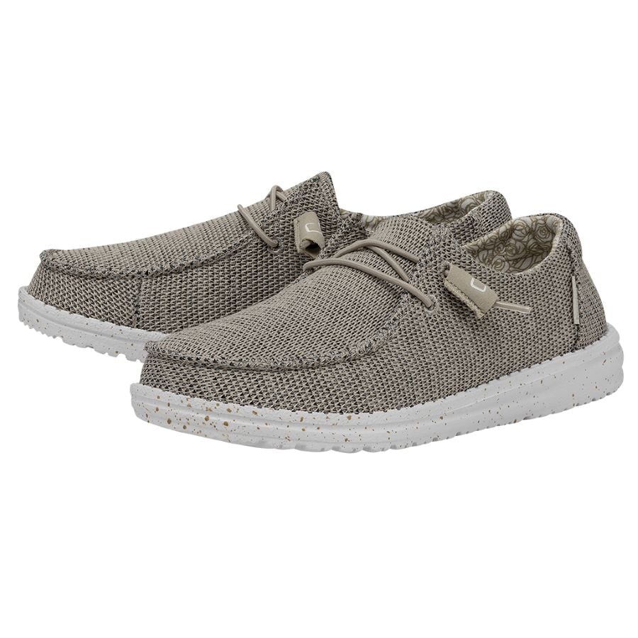 Wendy Sox Sand Beige - Women's Casual Shoes | HEYDUDE Shoes – HEYDUDE shoes