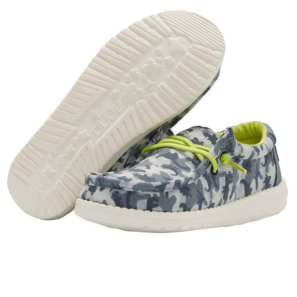 Wally Youth Print - Boy's Shoe | Hey Dude Shoes