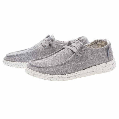 Hey Dude Shoes~Natural Clay Wally Linen