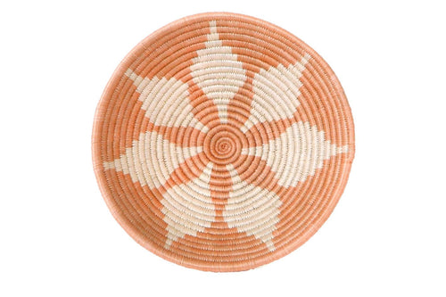 Raffia Hope Apricot Medium Bowl