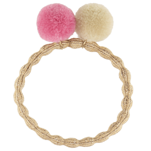 Hair ties with PomPom's
