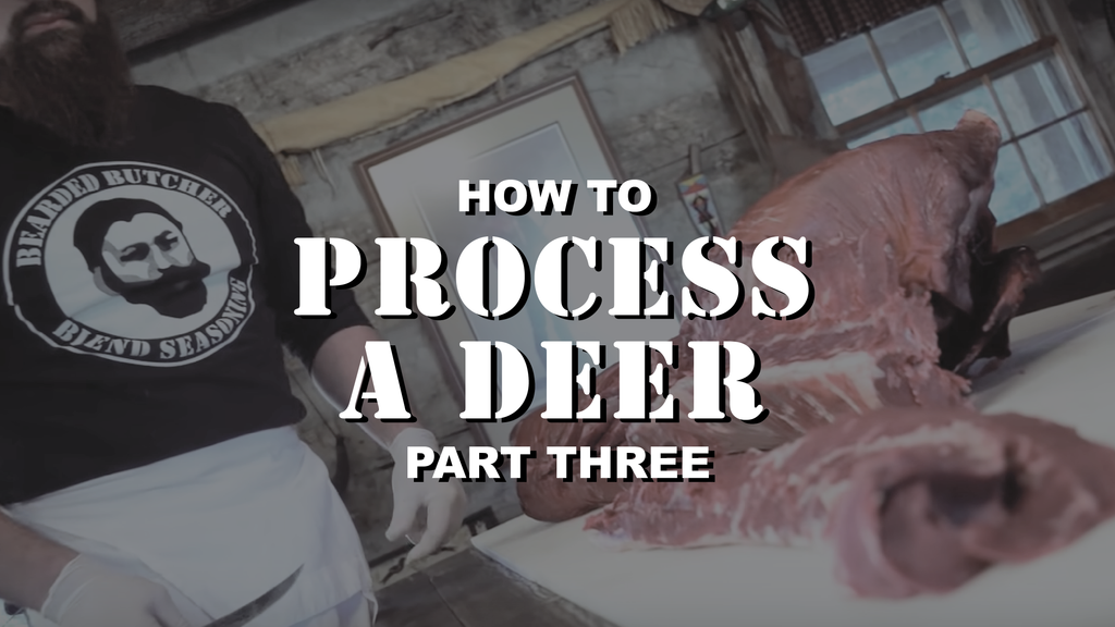 how to process a deer part 3