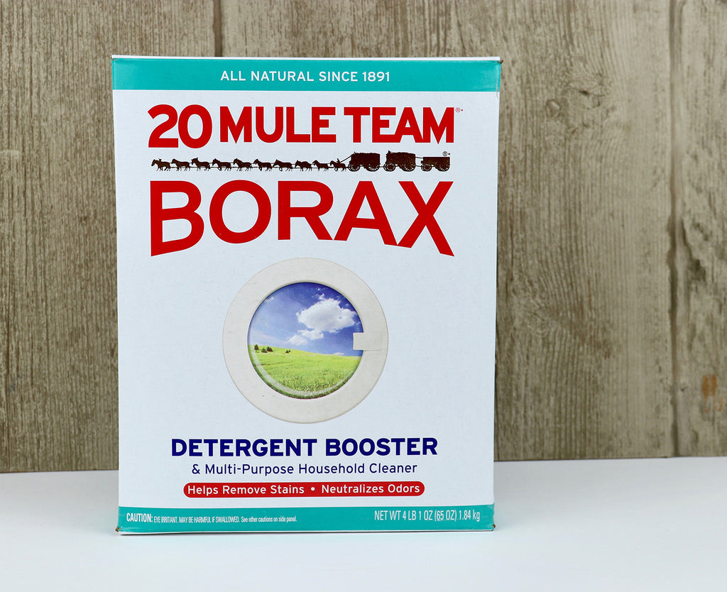 Borax laundry booster