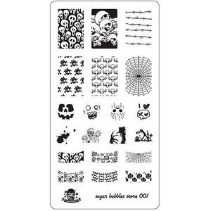 Sugar Bubbles Stamping Plates – Beautometry