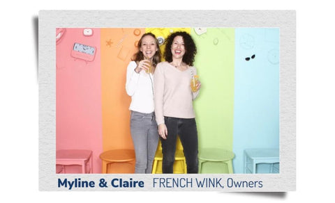 Claire obry and myline descamps