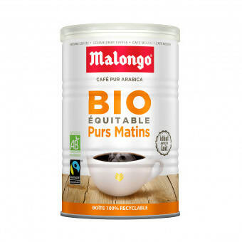 MALONGO 500g BIO équitable La Tierra Fair Trade Café moulu pur