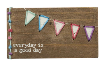 Good Day Stitched Block Magnet