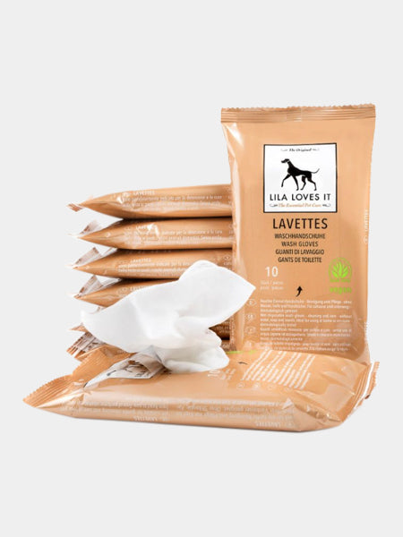 80 Lingettes lavantes pour chien - Compostables - Sans parfum – inooko