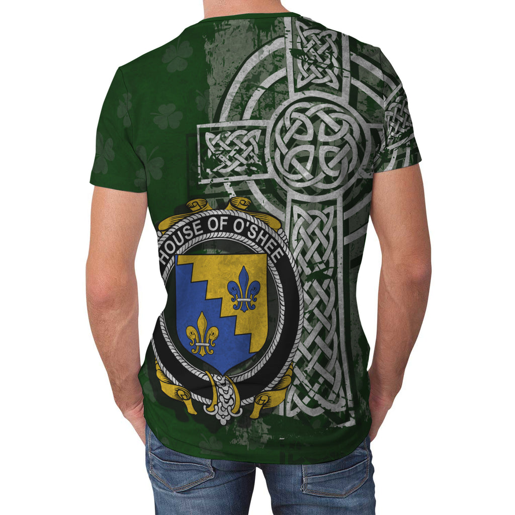 Irish Family, Shea or O'Shee Family Crest Unisex T-Shirt | 1st Ireland ...