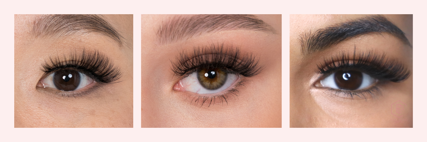 monroe lashes on different eyeshapes