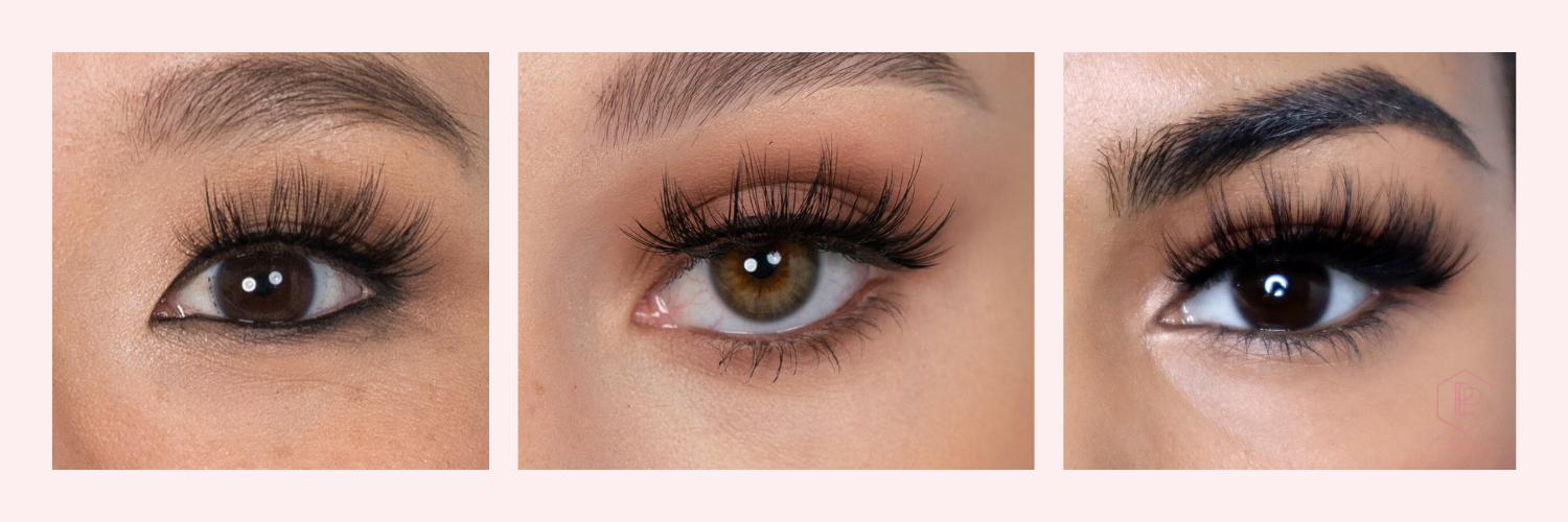 stiletto lashes on different eyeshapes