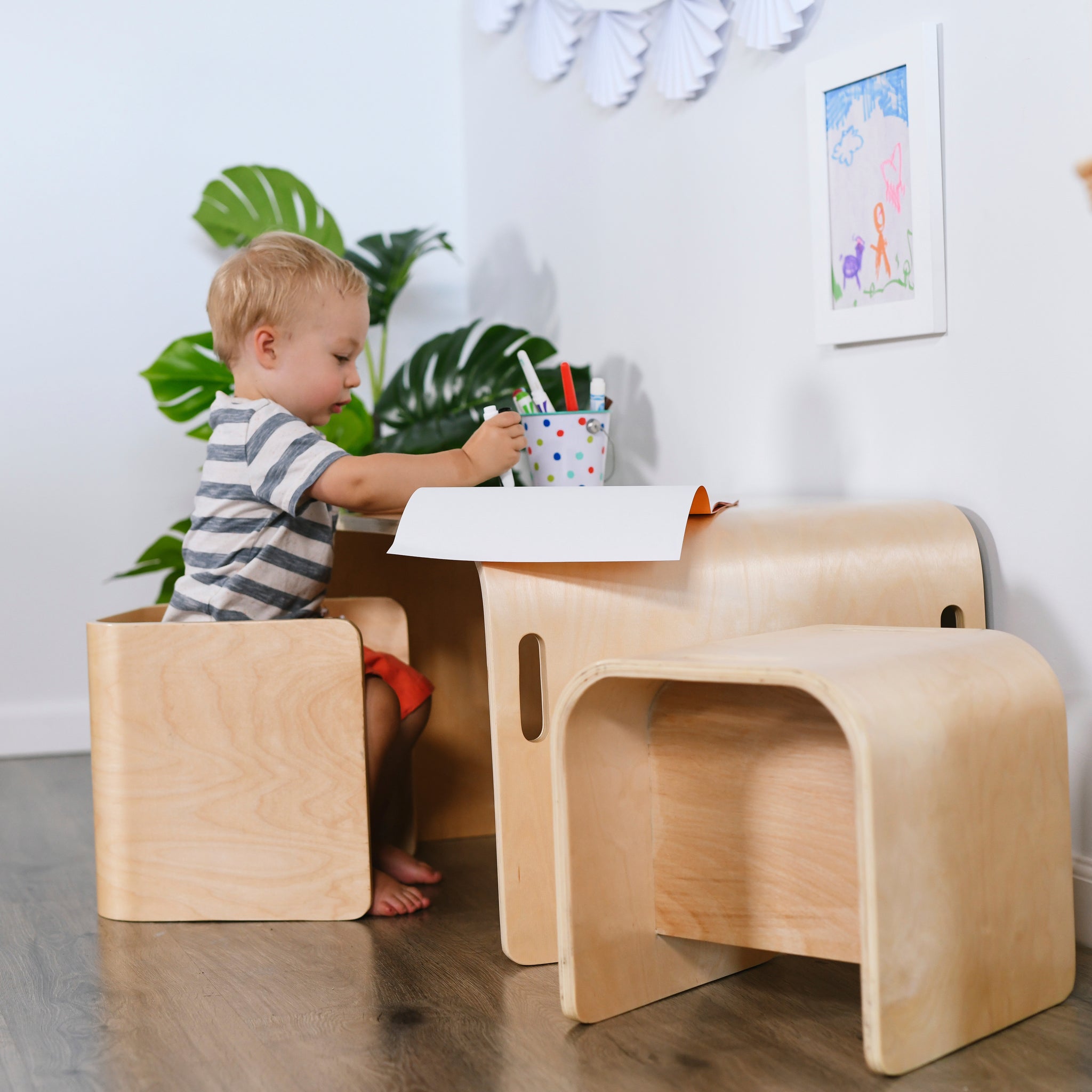 bentwood kids table