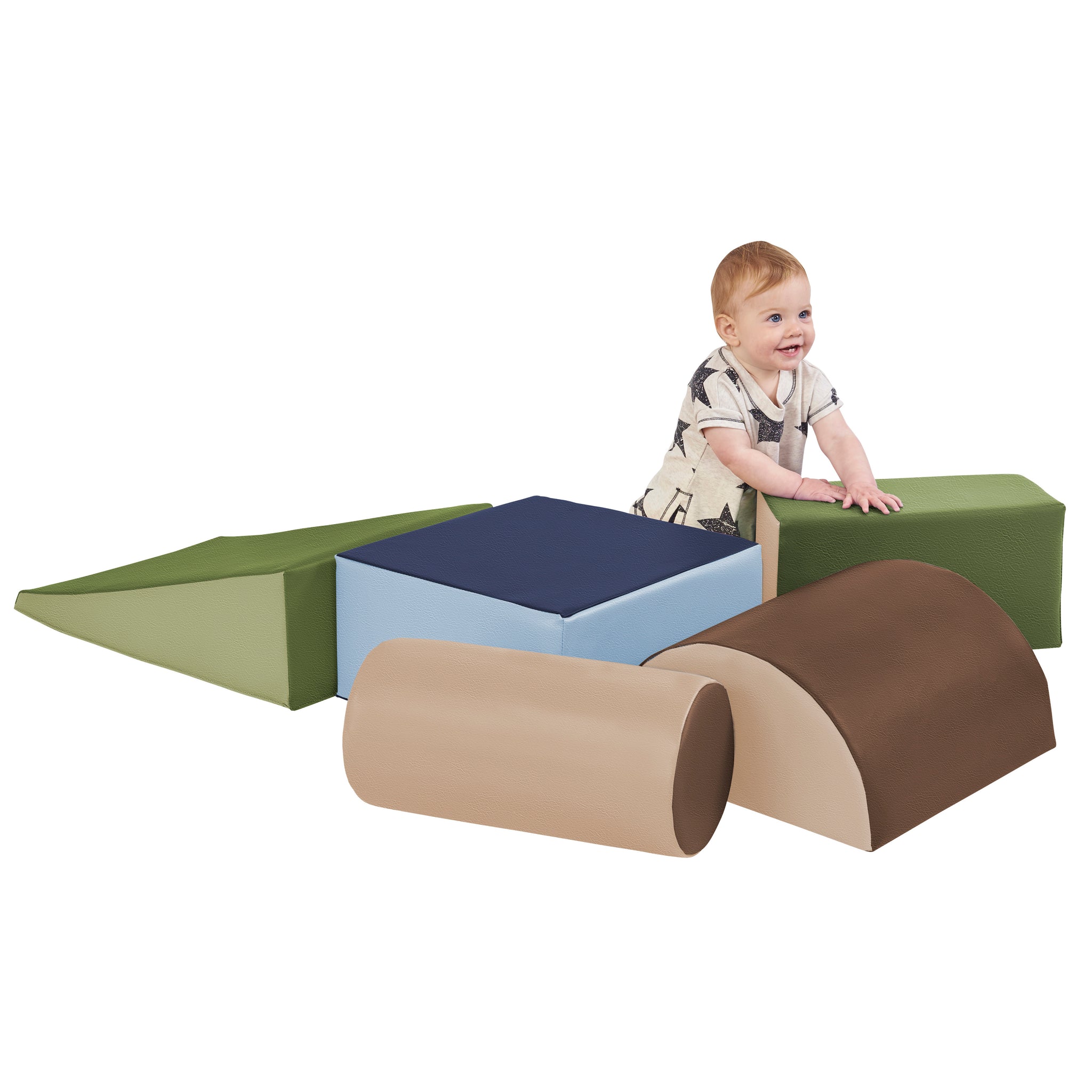 softzone climb and crawl foam play set