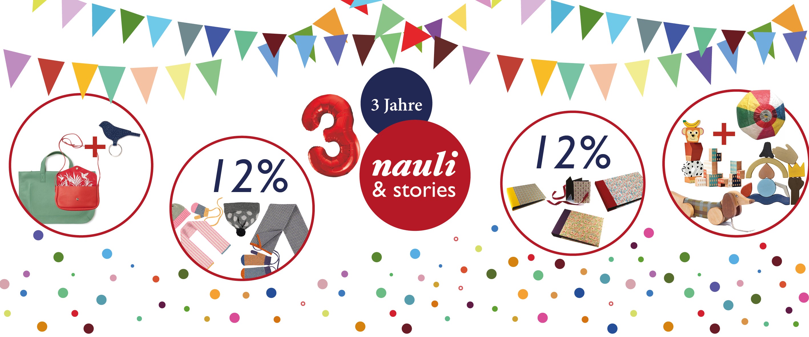 Nauli & Stories in Maxvorstadt in Munich is celebrating its 3-year-old birthday!