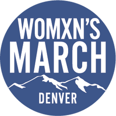 Womxn's March Denver Logo